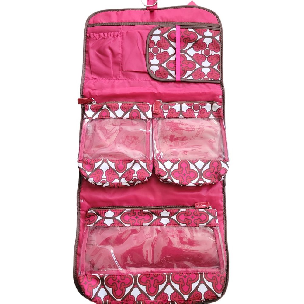 SONIA KASHUK Valet Hanging Travel Toiletry Organizer 4-Piece Set NEW! - Picture 3 of 7